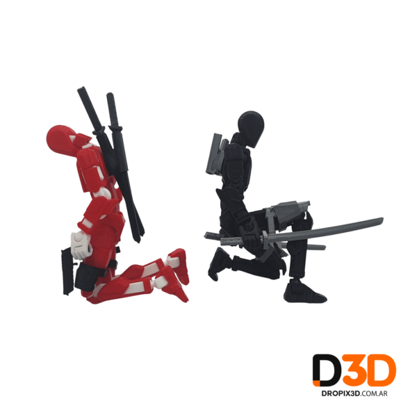 Muñeco Dummy 14cm + Accesorios - Imagen 4
