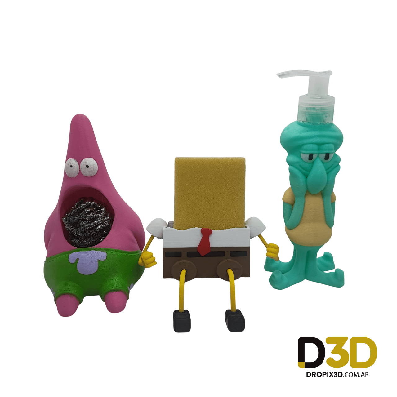 Kit Cocina Bob Esponja + Calamardo