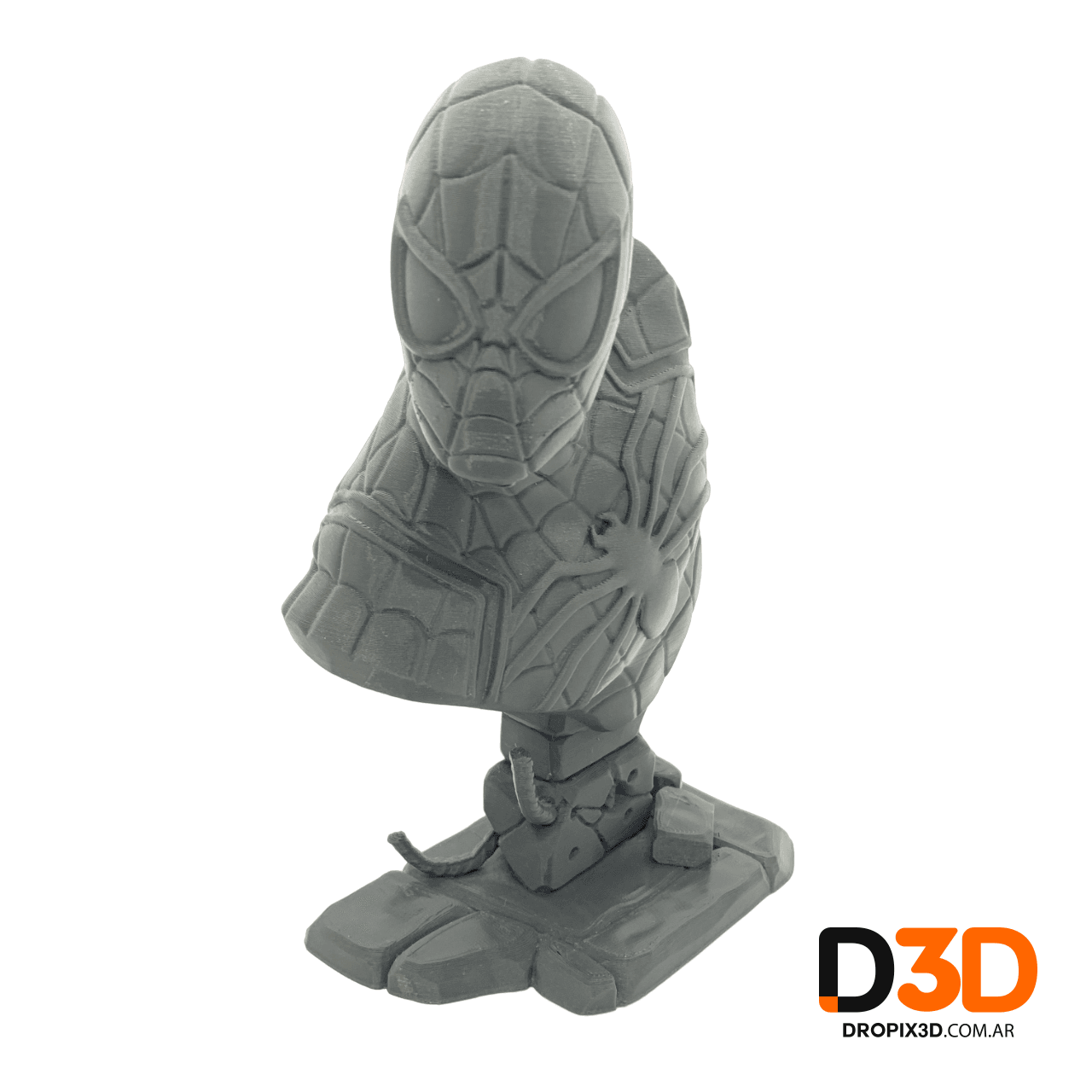 Busto Spiderman Trocido 15cm